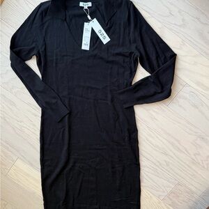 525 Black Long Sleeve Dress / NWT